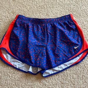 Nike running shorts. XL. Red white and blue, stars